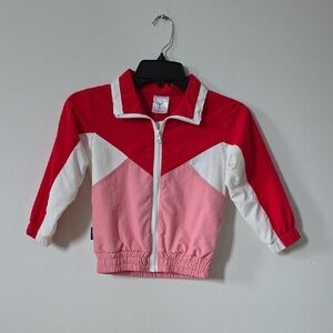 Tiny Tribe Pink and Red Jacket, Size 5